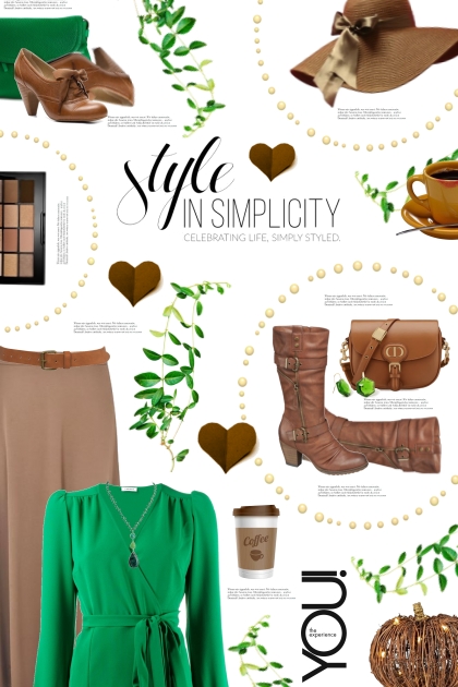 Style in Simplicity- Модное сочетание