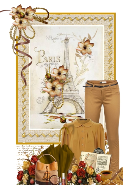 Autumn Paris Pant set