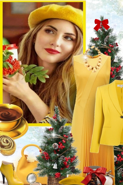 Christmas Yellows- Модное сочетание