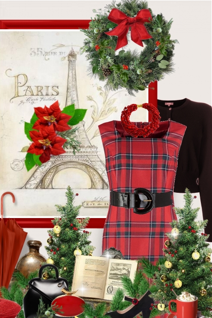 Tartan dress- Fashion set