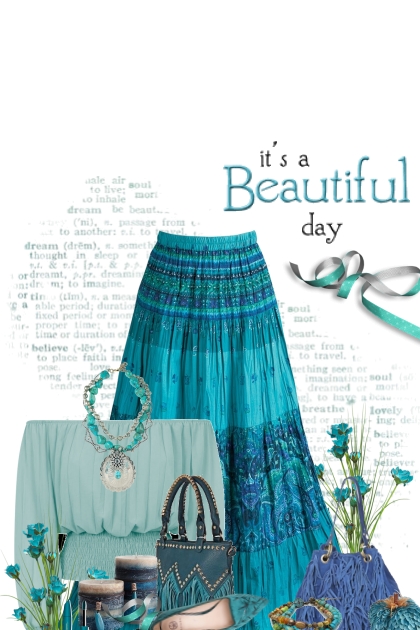 boho turquoise 12/6- combinação de moda