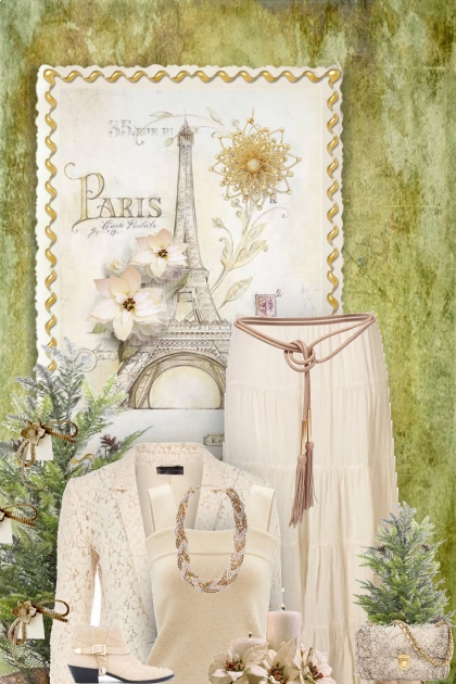 Paris Beige on the Green- Fashion set