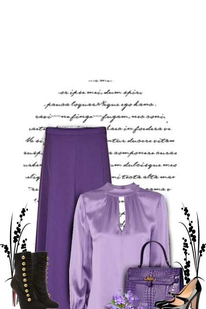 purples- Fashion set