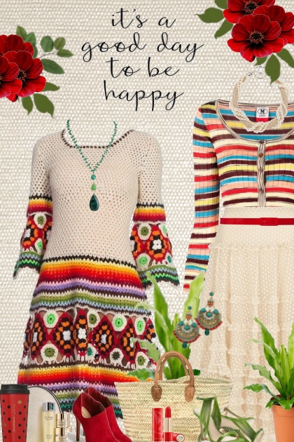 it is a good day to be happy- Combinaciónde moda