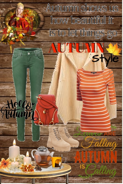 Autumn in Home- Fashion set