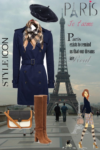 Adventure in Paris- Combinazione di moda