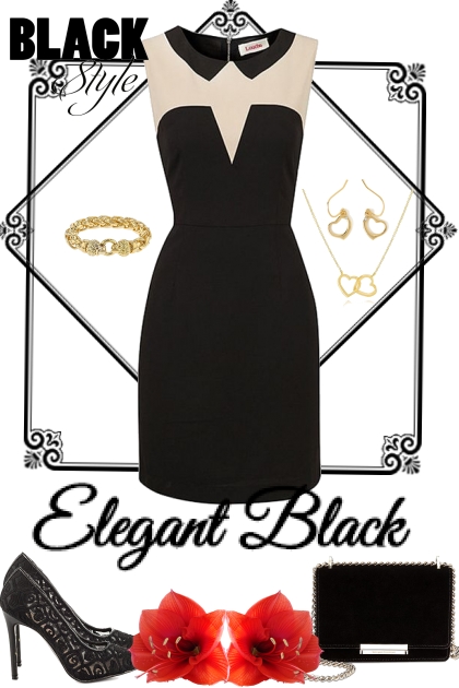 Black Style- Modna kombinacija