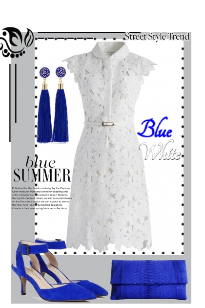 Elegance with Blue 
