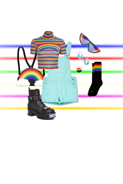 Taste The Rainbow- Fashion set