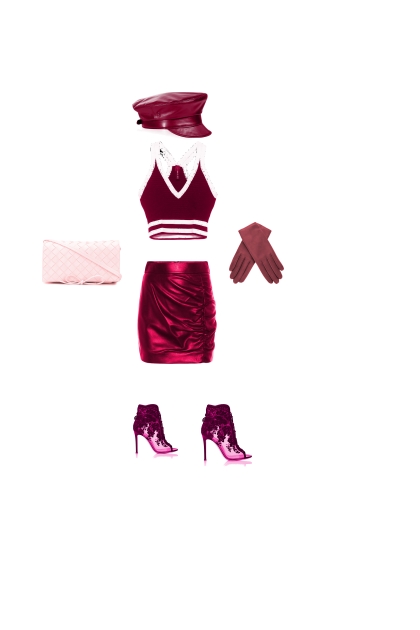 Pink- Combinazione di moda