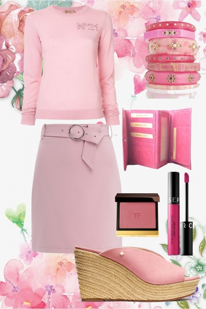 Pink Outfit- Модное сочетание