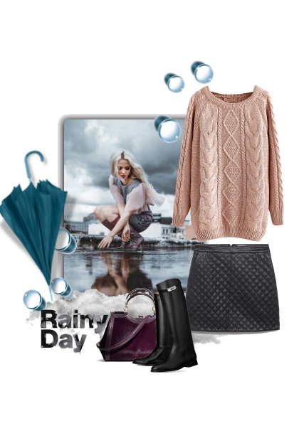 Rainy day- Combinaciónde moda