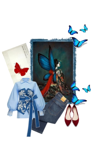 Madame Butterfly- Combinaciónde moda