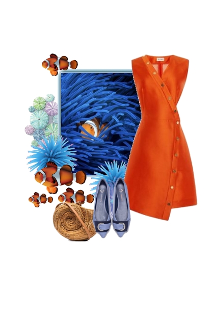 Anemona..de mar- combinação de moda