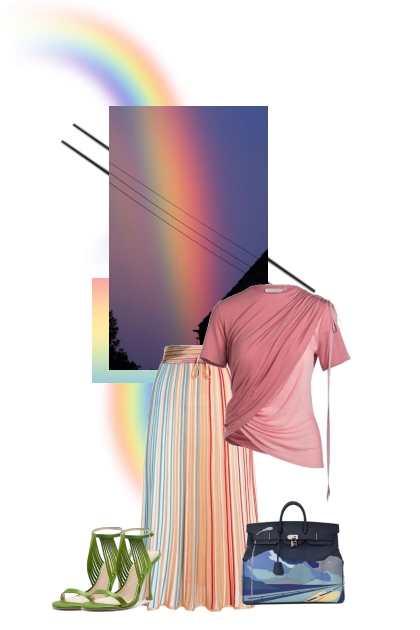 Arcoiris- Combinaciónde moda