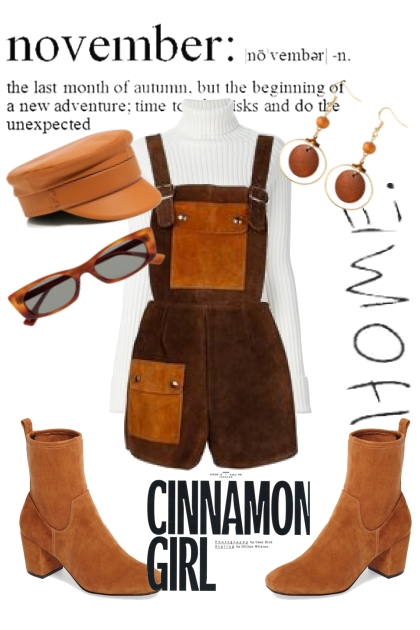 Cinnamon Girl- Fashion set