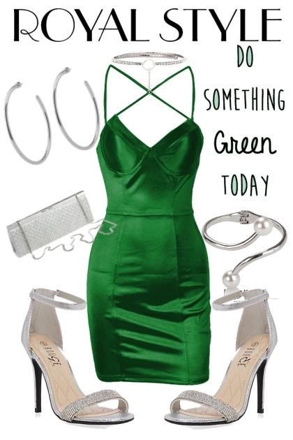 Green with Envy- Modna kombinacija