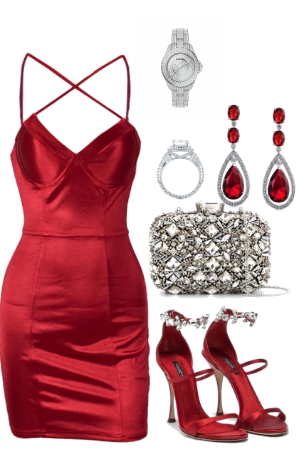 red- Модное сочетание