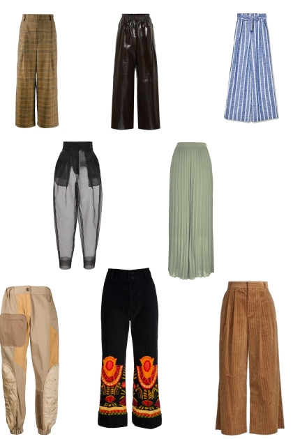 брюки- Модное сочетание