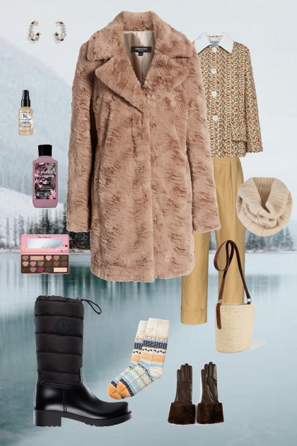 зима, холод, мороз- Fashion set