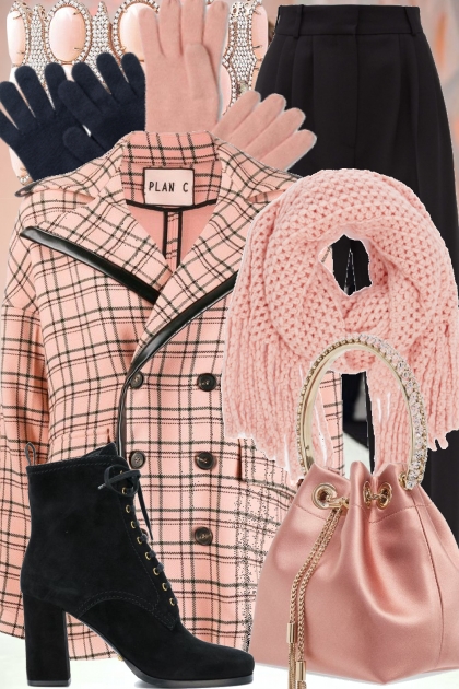 Winter Peach- Fashion set