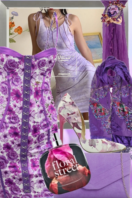 Passionate Purple- Fashion set