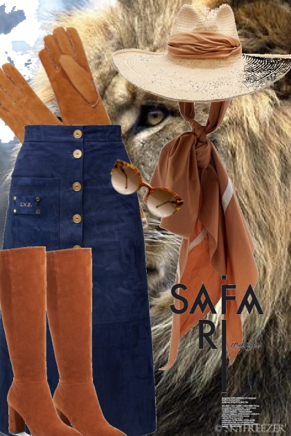 Peek A Boo Safari- Fashion set