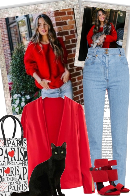 Just Me and the Cat- Fashion set