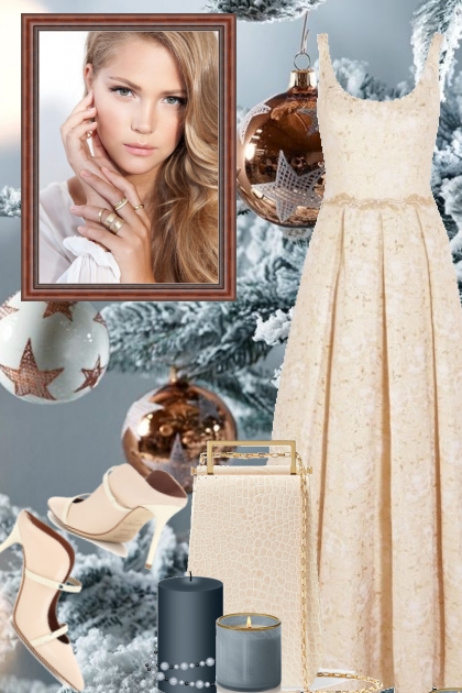 Ivory Christmas- combinação de moda
