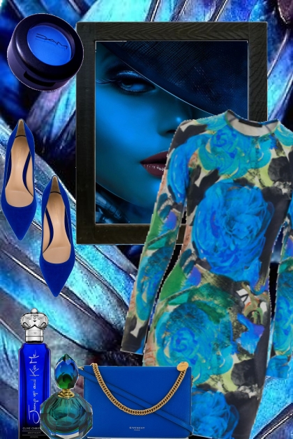 Blue on Blue- Модное сочетание
