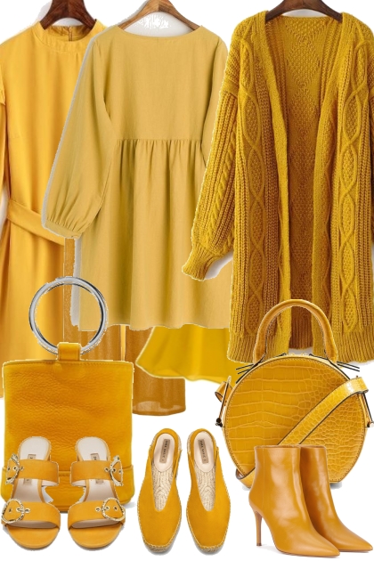 The Mustard Closet- Fashion set