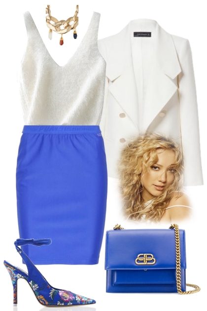 True Blue- Fashion set