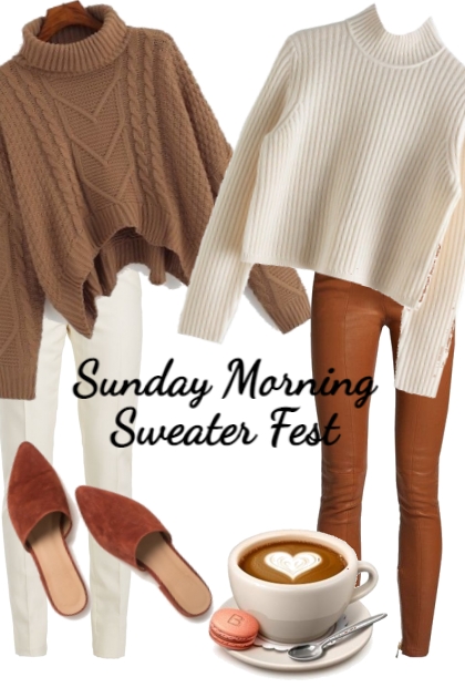 Sweater Morning- Modna kombinacija