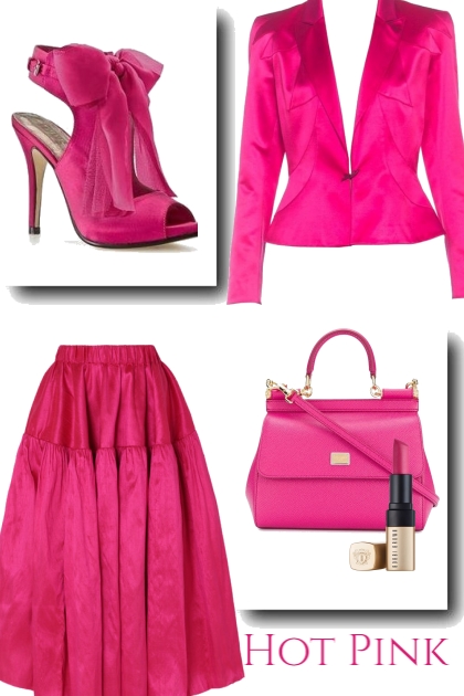 Hot Pink- Modna kombinacija