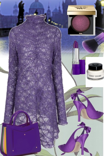 Purple Haze- combinação de moda