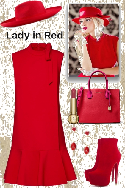 Dream in Red- Fashion set