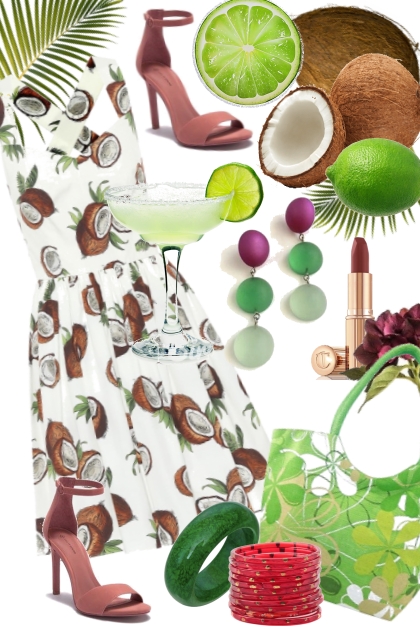 Put the Lime in the Coconut- Fashion set