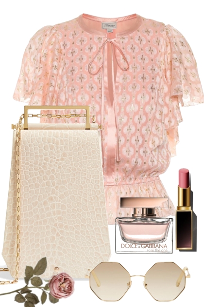 The Sheer Side of Pink- Fashion set