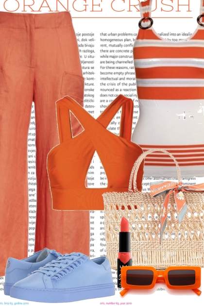 Orange Crush- Modna kombinacija