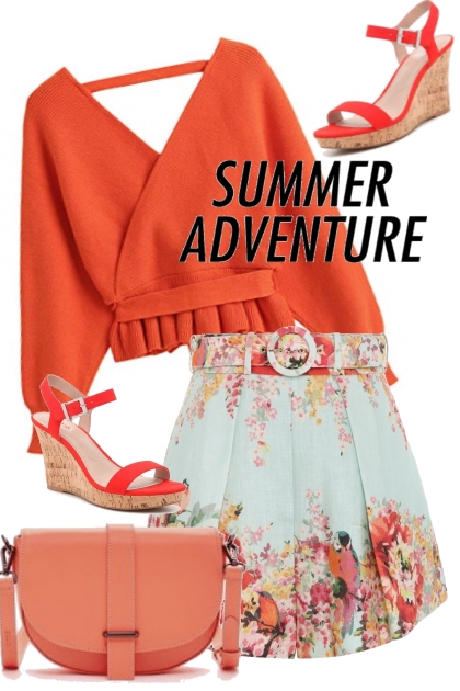 Summer Adventure- combinação de moda