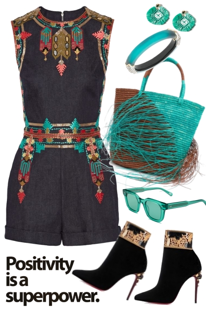 Teal- Fashion set