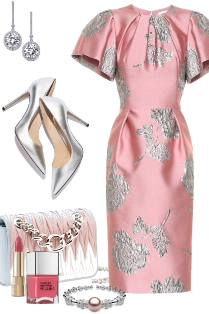 Pink and Silver- Fashion set