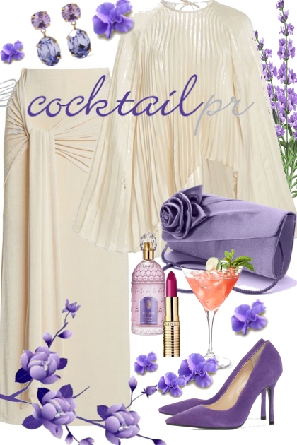 Lilacs and Cocktails- Modekombination