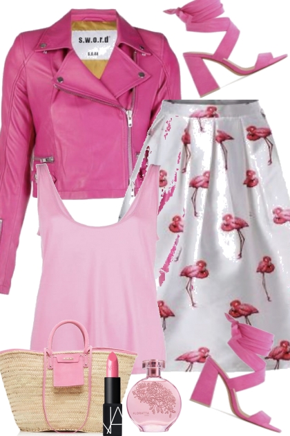 Pink Flamingo- Модное сочетание