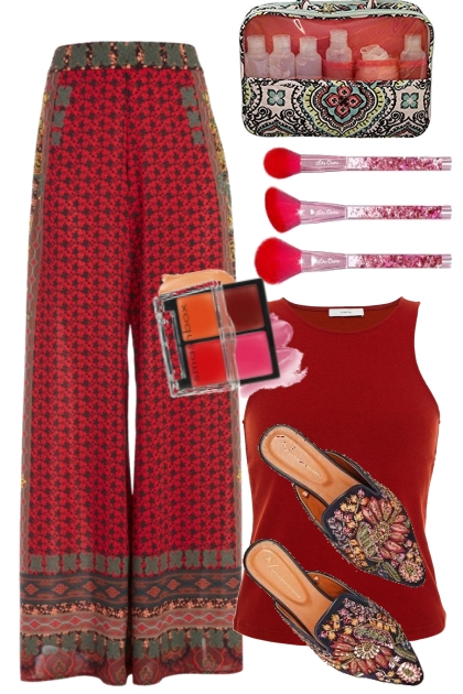 Ruby Red- combinação de moda