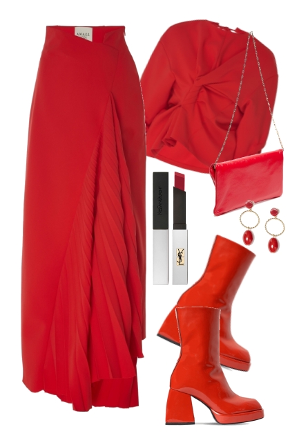 Red Moment- Fashion set