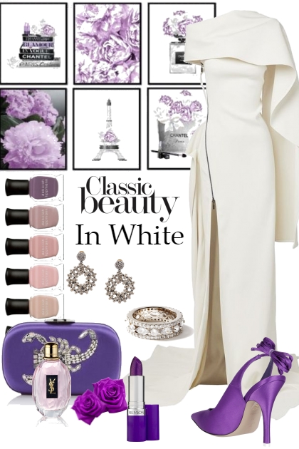Little White Dress- Combinazione di moda