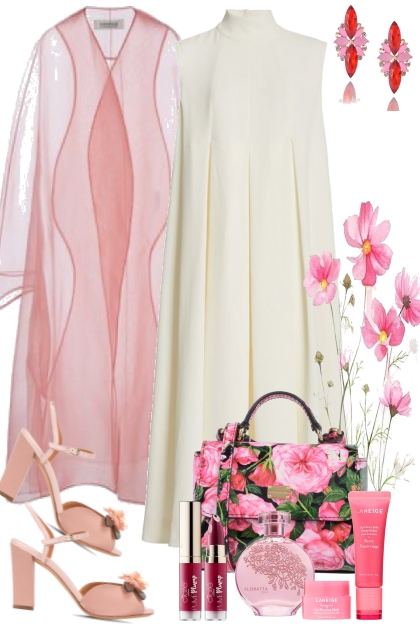 Little White Dress 2- combinação de moda