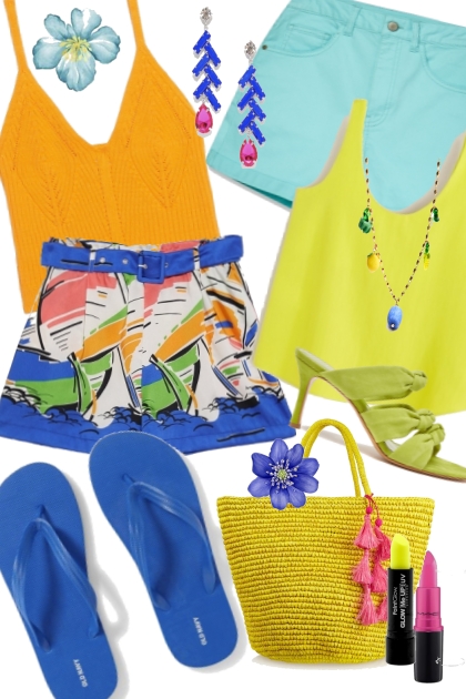 Summer Colors- Fashion set