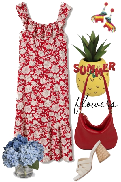 Summer Flowers- Combinazione di moda